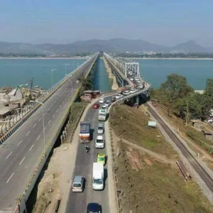 Saraighat Bridge Riverside