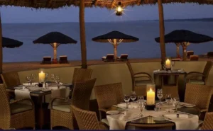 Dinner at a Beachside Eatery